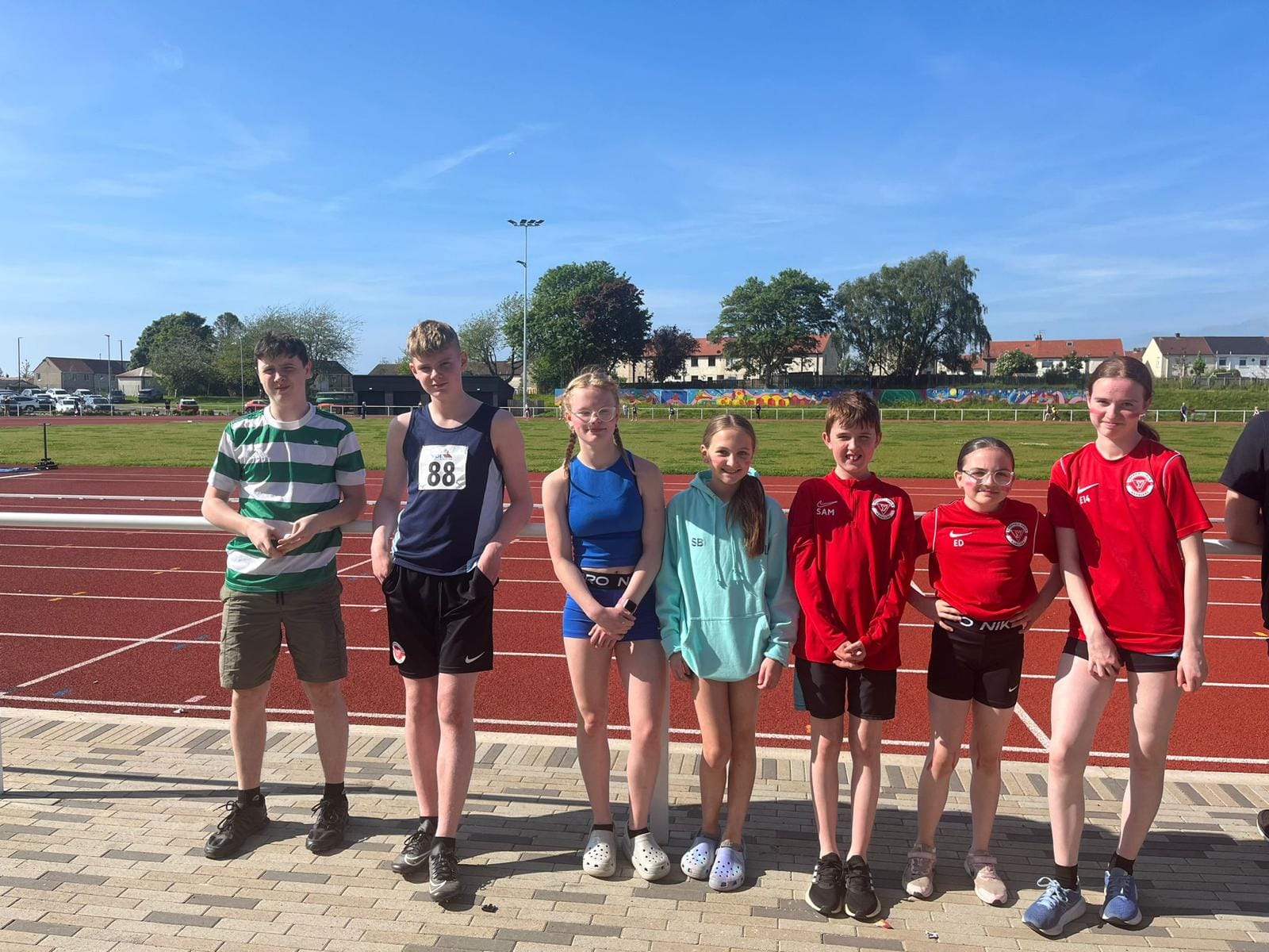 YDL Grangemouth. Michael, Ross, Erin, Lucy & Laci